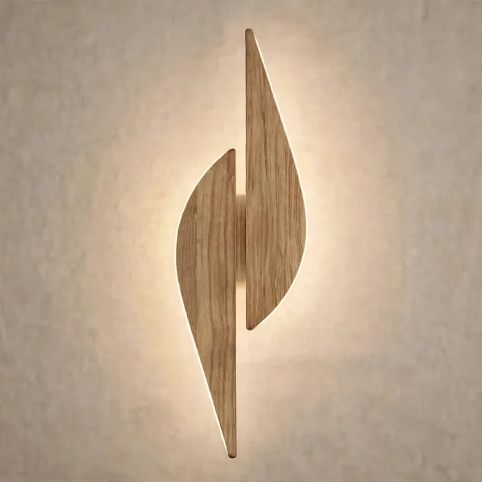 Modern Sculptural Wall Light Minimalist Ambient Art Decor photo 9