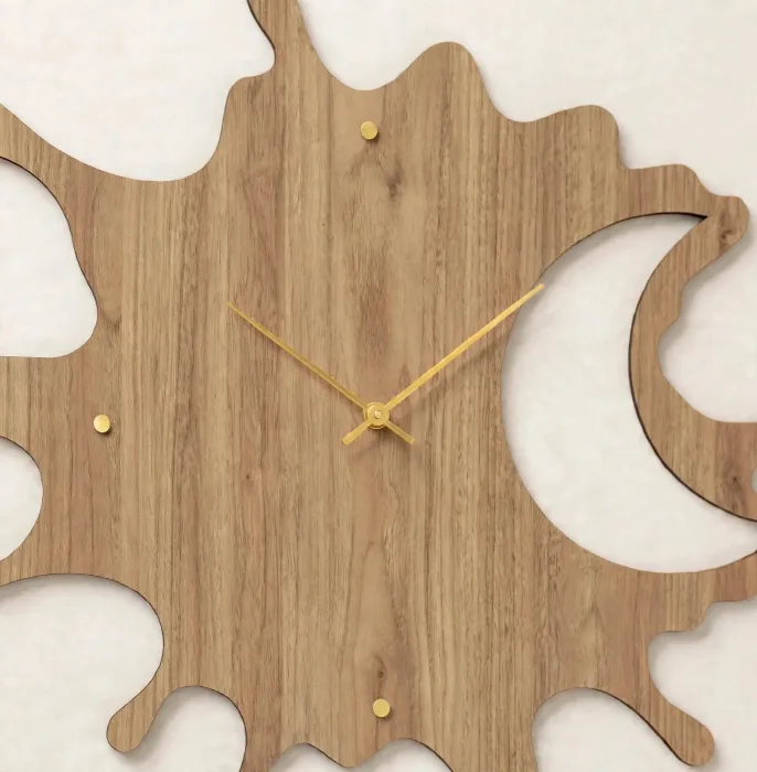Large Decorative Wall Clock Abstract Modern Design photo 11
