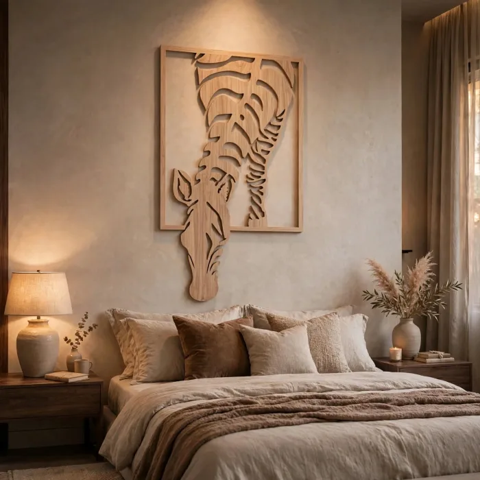 Zebra Wall Art Large Modern Animal Home Decor photo 11