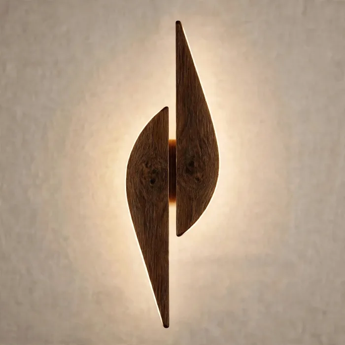 Modern Sculptural Wall Light Minimalist Ambient Art Decor photo 12
