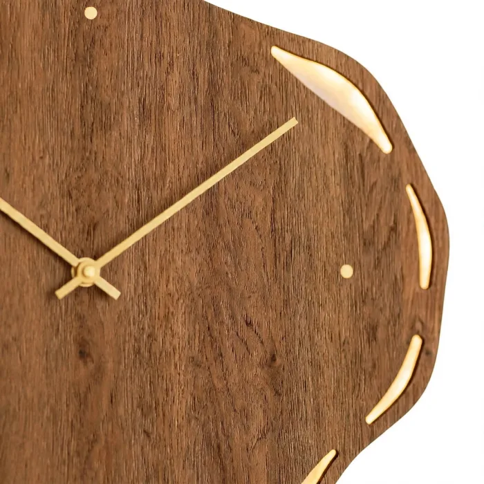 Large Organic Wall Clock Modern Living Room photo 15