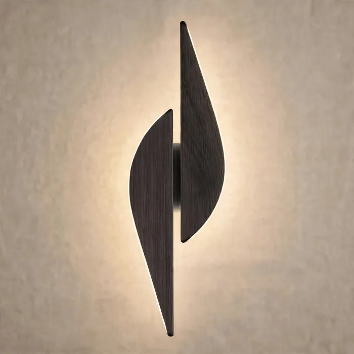 Modern Sculptural Wall Light Minimalist Ambient Art Decor photo 15