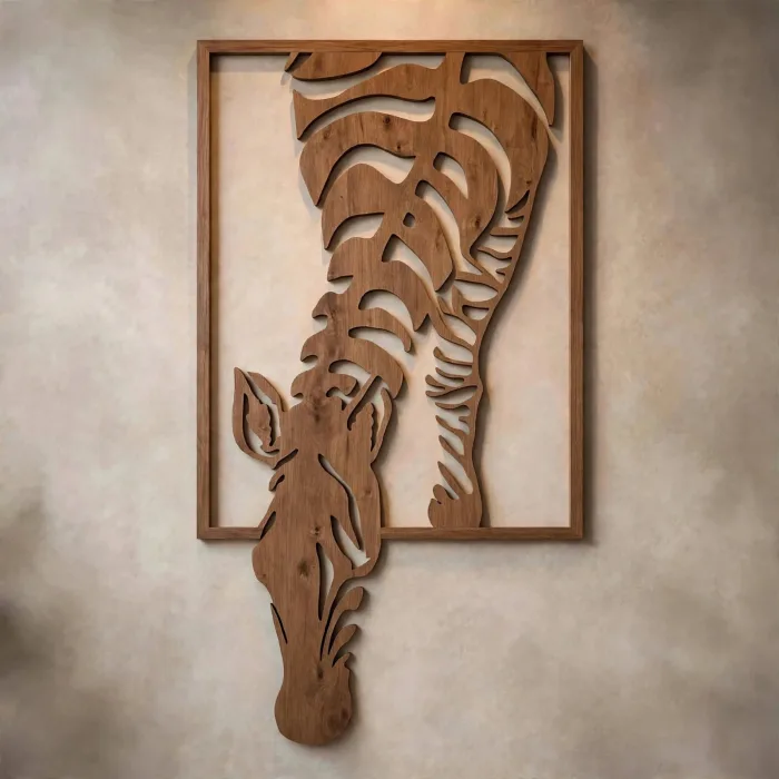 Zebra Wall Art Large Modern Animal Home Decor photo 16