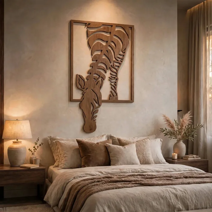 Zebra Wall Art Large Modern Animal Home Decor photo 17