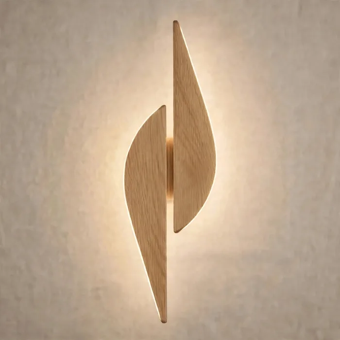 Modern Sculptural Wall Light Minimalist Ambient Art Decor photo 18
