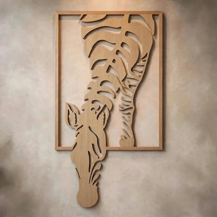 Zebra Wall Art Large Modern Animal Home Decor photo 19