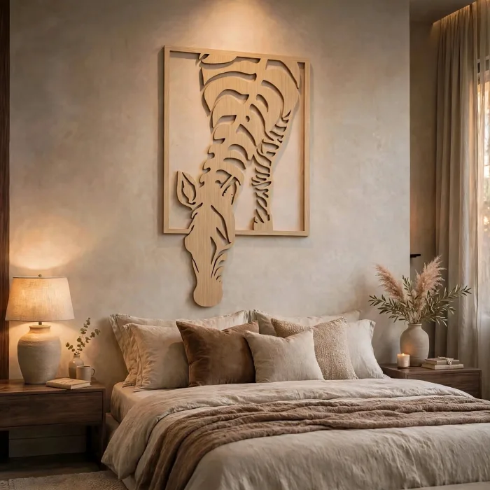 Zebra Wall Art Large Modern Animal Home Decor photo 20
