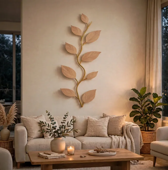 Leaf Vine Wall Light Botanical Modern Wall Decor photo 24