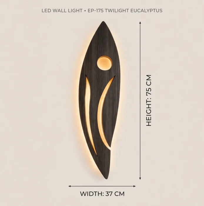 Modern Abstract Wall Light Sculpture Ambient Sconce Art photo 26