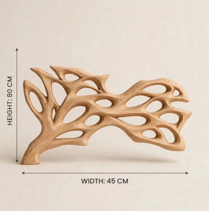Large Illuminated Abstract Wall Sculpture Modern Decor photo 26