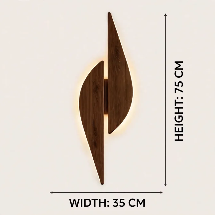 Modern Sculptural Wall Light Minimalist Ambient Art Decor photo 26