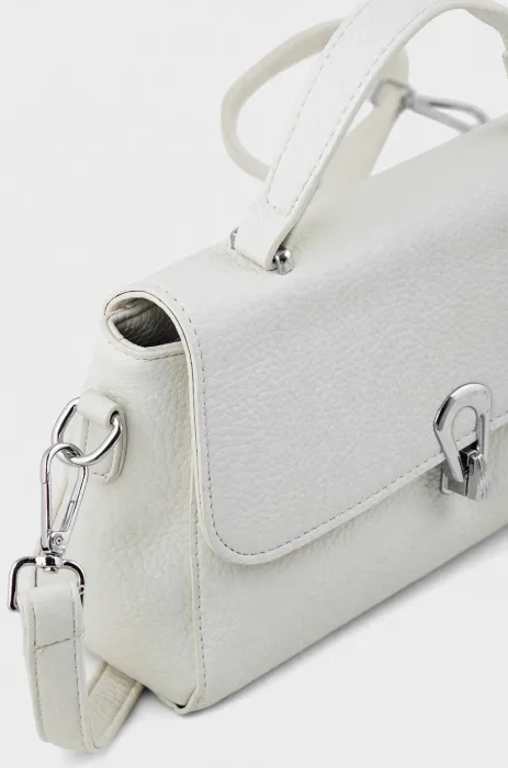 Minimalist White Crossbody Bag Everyday Shoulder Purse For Women photo 2