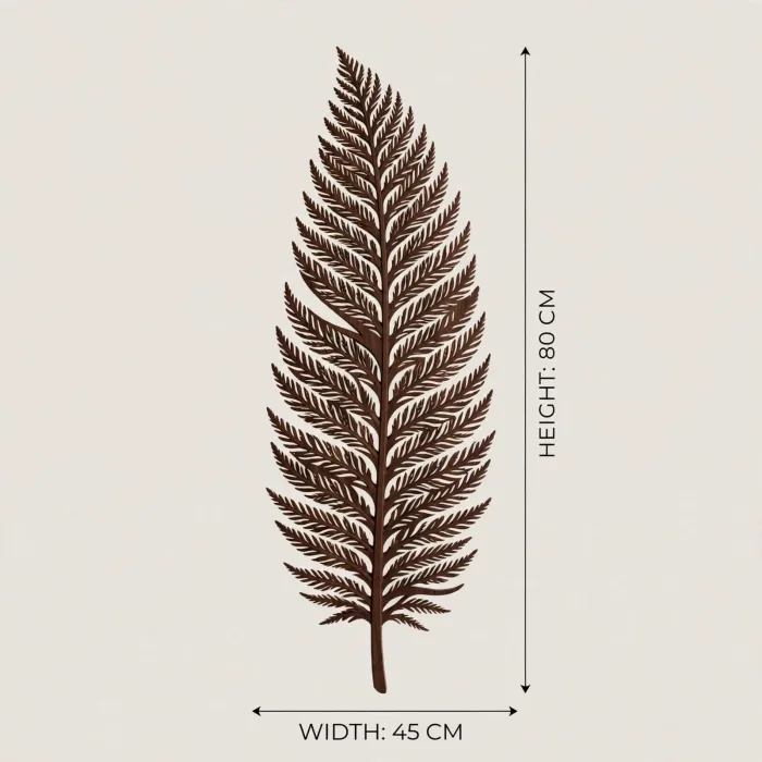Fern Leaf Wall Art Light Minimalist Nature Decor photo 4