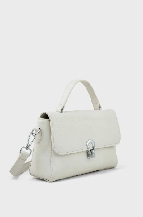 Minimalist White Crossbody Bag Everyday Shoulder Purse For Women photo 3