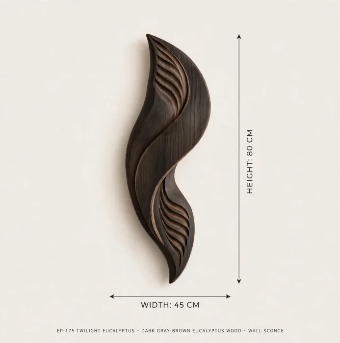 Modern Wall Art Light Sculptural Decorative Sconce Decor photo 7